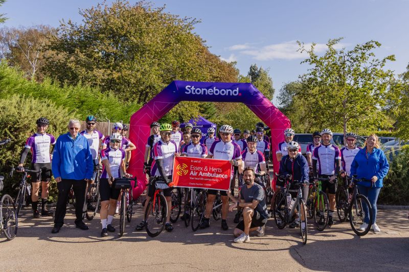 Stonebond – Pedalling for Partnerships Cycling Event
